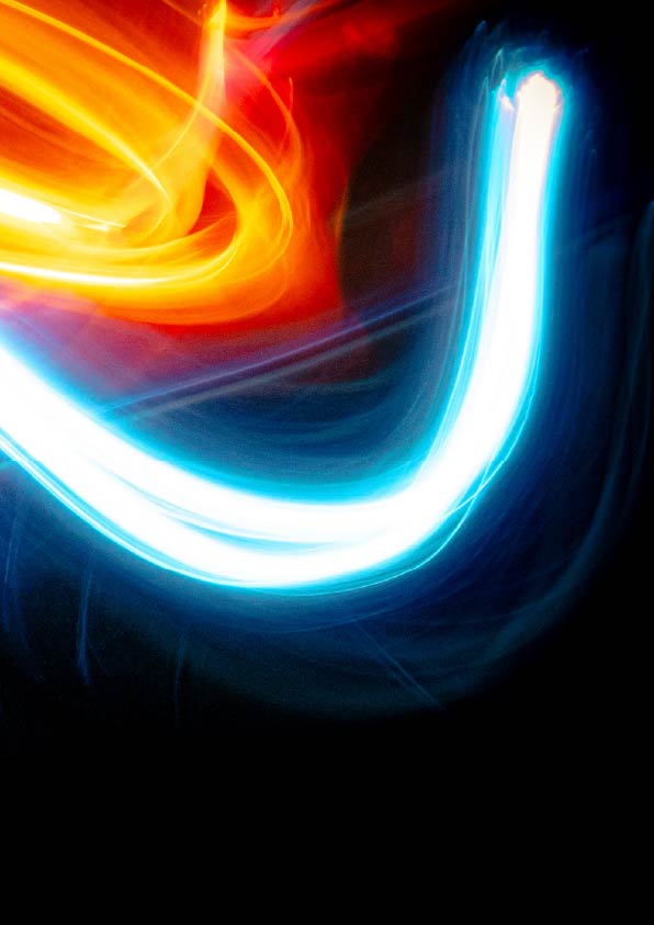 Red Bull Light Painting Product Photography